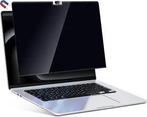 PMagnetic Privacy Screen Protector for MacBook Pro 16 Inch 2 Pack  [Matte Anti-Glare] [Reduces Blue Light]