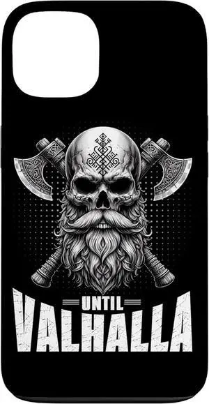 Until Valhalla Vikings Norse Runes Nordic Viking Axes Gods Case for iPhone 13