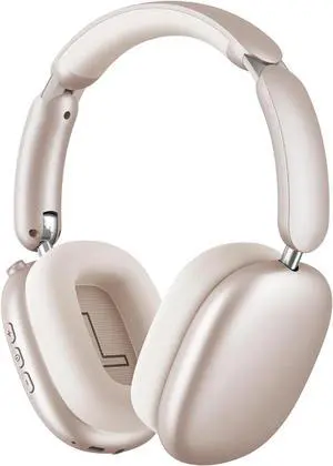Y02 Active Noise Cancelling Headphones,60H Battery,5 EQ Music Modes,Breathable Leather Earpads (Starlight)