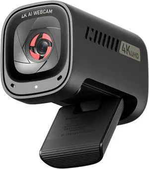 C310 Webcam, 4K Webcam, 12 Megapixel, AI Auto Focus, AI Framing, AI Noise Canceling Mic, Built-in Privacy Cover