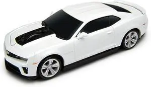 Wireless Computer Mouse - Computer Accessories - White Wirelesss Mouse, Sport's Car Design with LED Lights