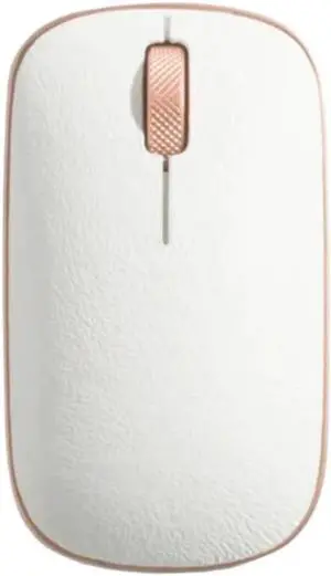 Retro Classic Bluetooth Mouse (Posh) - Wireless, Genuine Leather Topped with Pixart Precision Tracker