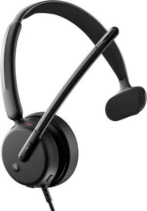430T Mono USB C and USB A On-Ear Headset with Dual Noise-Canceling Mics, Microsoft Teams Certified, Plug-and-Play