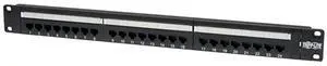 FOR-24Port 1U Rackmount Cat6 110 Patch Panel 568B RJ45 EthernetN252024
