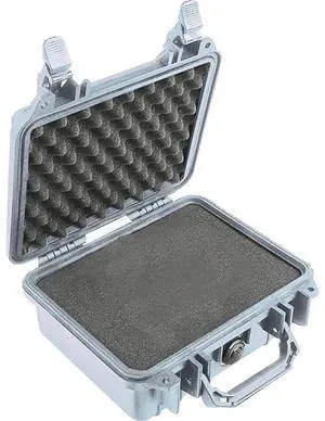 1200 Case With Foam (Silver)
