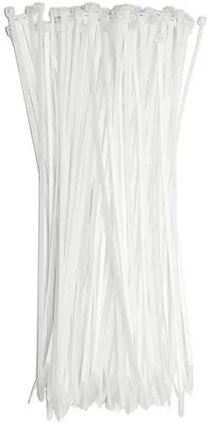 11 White 50lb 1000 Pack Zip Ties Choose SizeColor By