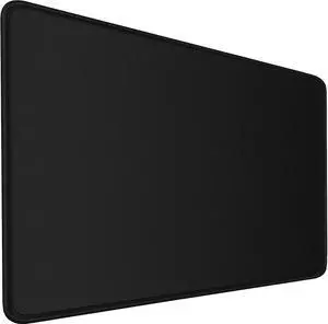 Gaming Mouse Pad 31.5x15.7x0.12 inch Large Extended Computer Keyboard Mouse Mat Water Resist Non-Slip Mousepad Rubber Base Long XXL Gaming Mouse Pad for Work & Gaming Office & Home Black
