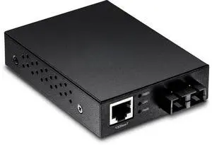 for 100 BaseT to 100 BaseFX MultiMode SC Fiber Converter Standalone 10100 Mbps AutoMDIX Fast Ethernet Port Fiber Networking up to 2 km 125miles 200 Mbps Switching Capacity TFCFMSC