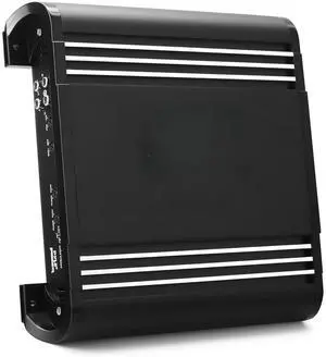 for 2 Channel Car Stereo Amplifier 2000W Dual Channel Bridgeable High Power MOSFET Audio Sound Auto Small Speaker Amp Box w Crossover Bass Boost Control Silver Plated RCA Input Output  PLA2378 Black