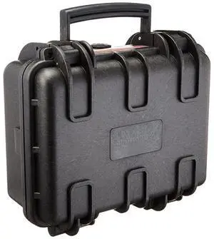FOR-Basics Small Hard Camera Carrying Case - 12 x 11 x 6 Inches, Black