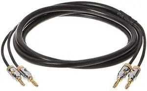 FOR Basics Speaker Cable with GoldPlated Banana Tips CL2 999 Oxygen Free 6Foot