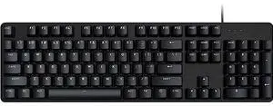 Switdo G413 SE Full-Size Mechanical Gaming Keyboard - Backlit Keyboard with Tactile Mechanical Switches, Anti-Ghosting, Compatible with Windows, macOS - Black Aluminum