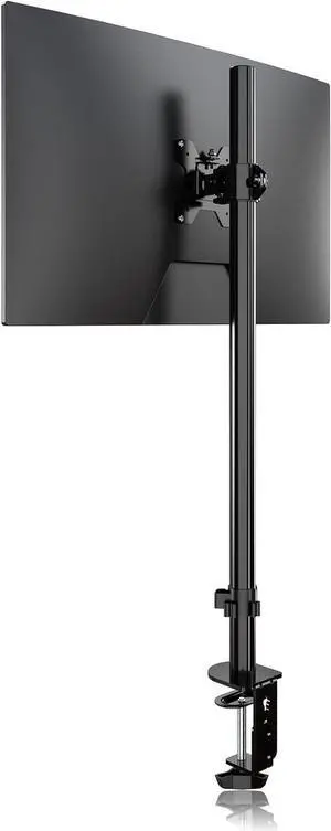 Tall Single Monitor Stand Single Long Monitor Stand Single Monitor Mount Adjustable Monitor Stand