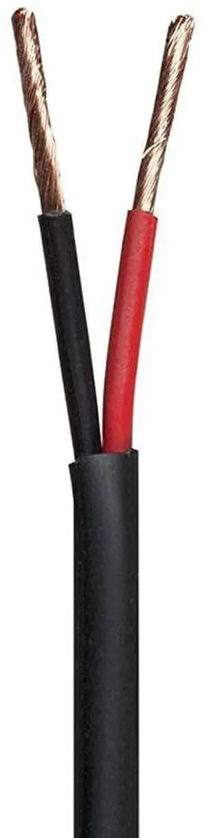 Nimbus Series 16 Gauge AWG 2 Conductor CMPRated Speaker WireCable 100ft UL Plenum Rated 100 Pure Bare Copper with Color Coded Conductors