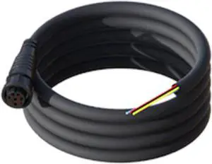 Power Cable:(4 Pin Conn. to 4 Bare Wires for Power in Power Control Bus and External Alarm) 2 m (6.5 ft)