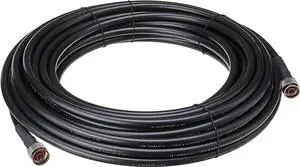 Wilson Electronics 50 ft. Black WILSON-400 Ultra Low Loss Coax Cable (N-Male to NMale)