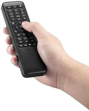 FOR W10 GYRO Air TV RemoteQWERTY Keyboard Fly Mouse for Win 10 LED Backlit Keyboard Mini PC Controller 6Axis Gyro wLearning Remote Control Function