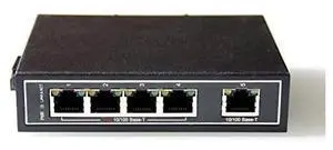 FOR WDH5ETPOE 10100Mbps Unmanaged 5Port PoE Industrial Ethernet Switches with DIN RailWallMount Fanless30?~75?