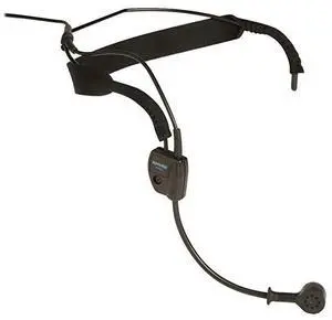 WH20XLR Dynamic Headset Microphone Wired Includes 3pin Male XLR Connector with Detachable Belt Clip