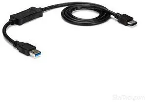 com 3 ft USB 30 to eSATA Adapter 6 Gbps USB to HDDSSDODD Converter Hard Drive to USB Cable USB3S2ESATA3