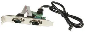 FOR com Motherboard Serial Port Internal 2 Port Bus Powered FTDI USB to Serial Adapter USB to RS232 Adapter ICUSB232INT2