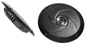 Pair  RSM65B 65 320 Watt Waterproof Shallow Slim Marine Boat Speakers