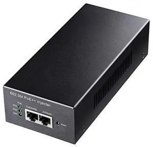 POE400 90W Gigabit Ultra PoE++ Injector Adapter, IEEE 802.3 bt /802.3at/802.3af Compliant, Up to 90W Ultra Power Supply, 10/100/1000Mbps Shielded RJ-45, Plug & Play, Metal housing