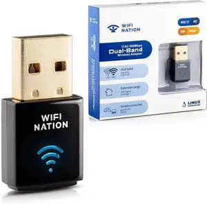WiFi Dongle Mini 802.11ac AC600 USB WiFi Adapter chipset: Realtek RTL8811AU Dual Band 2.4GHz or 5GHz Windows MacOS and Linux Supported Product Model: WN-H2 WiFi Dongle Mini 802.11ac AC600 USB WiFi Adapter chipset: Realtek RTL8811AU Dual Band 2.4GHz or 5GHz Windows MacOS and Linux Supported Product Model: WN-H2