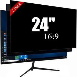 24 Inch Privacy Screen 16:9 Widescreen Monitor Blue Light Screen Protector - Anti-Glare - Anti-Scratch Protector Film