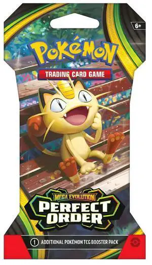 Pokémon TCG: Mega Evolution 03 - Perfect Order Sleeved Booster Pack Pokémon TCG: Mega Evolution 03 - Perfect Order Sleeved Booster Pack