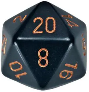 34mm 1d20 Opaque: Dusty Blue 34mm 1d20 Opaque: Dusty Blue