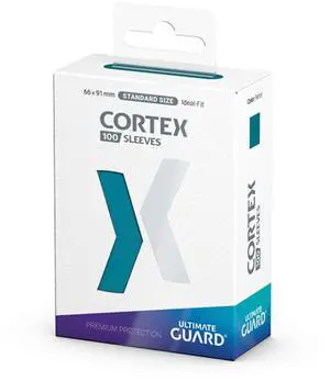 Card Sleeves: Cortex Standard Size- Glossy Petrol (100 ct.) Card Sleeves: Cortex Standard Size- Glossy Petrol (100 ct.)
