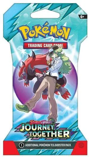 Pokémon TCG: Scarlet & Violet Journey Together Sleeved Booster Pack Pokémon TCG: Scarlet & Violet Journey Together Sleeved Booster Pack