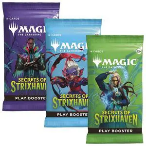 Magic: The Gathering Secrets of Strixhaven Play Booster Pack Magic: The Gathering Secrets of Strixhaven Play Booster Pack