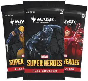 Magic: The Gathering: Marvel Superheroes Play Booster Pack Magic: The Gathering: Marvel Superheroes Play Booster Pack