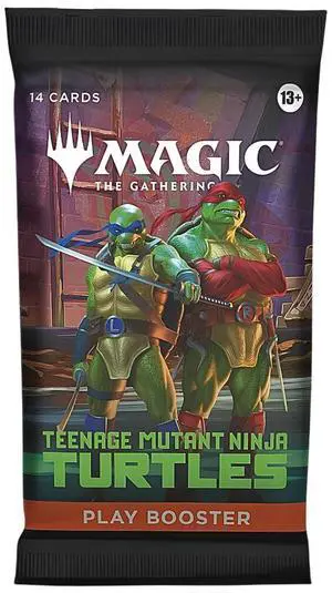 Magic: The Gathering: Universes Beyond- Teenage Mutant Ninja Turtles Play Booster Pack Magic: The Gathering: Universes Beyond- Teenage Mutant Ninja Turtles Play Booster Pack
