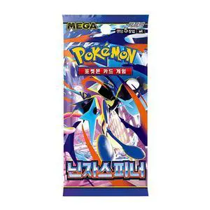 Korean Pokémon TCG: Mega Evolution Ninja Spinner Booster Pack Korean Pokémon TCG: Mega Evolution Ninja Spinner Booster Pack