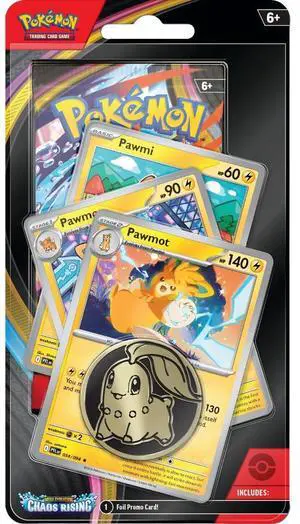 Pokémon TCG: Mega Evolution 04 - Chaos Rising Checklane Blister Pokémon TCG: Mega Evolution 04 - Chaos Rising Checklane Blister