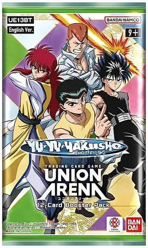 Union Arena TCG: Yu Yu Hakusho Ghostfiles Booster Pack Union Arena TCG: Yu Yu Hakusho Ghostfiles Booster Pack