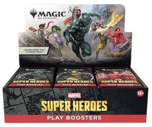 Magic: The Gathering: Marvel Superheroes Play Booster Box Magic: The Gathering: Marvel Superheroes Play Booster Box