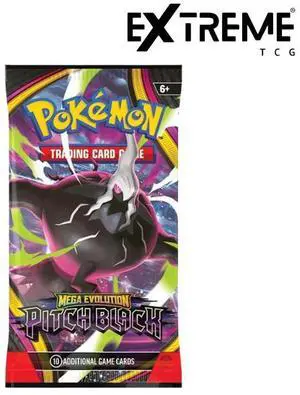 Pokemon TCG: Mega Evolution Pitch Black Booster Pack Pokemon TCG: Mega Evolution Pitch Black Booster Pack