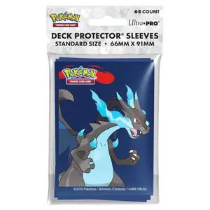 POKEMON: MEGA CHARIZARD X DECK PROTECTOR SLEEVES (65CT) POKEMON: MEGA CHARIZARD X DECK PROTECTOR SLEEVES (65CT)