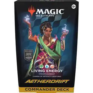 MAGIC THE GATHERING: DFT AETHERDRIFT COMMANDER LIVING ENERGY DECK MAGIC THE GATHERING: DFT AETHERDRIFT COMMANDER LIVING ENERGY DECK