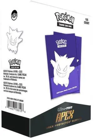Apex Sleeves Pokemon Elite Series Gengar Apex Sleeves Pokemon Elite Series Gengar