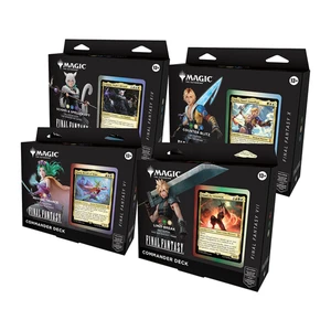 MTG: Universes Beyond- Final Fantasy Commander Deck Display (4 decks) MTG: Universes Beyond- Final Fantasy Commander Deck Display (4 decks)