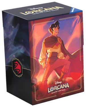 Deck Box: Disney Lorcana- Set 05- Shimmering Skies- Aladdin Deck Box: Disney Lorcana- Set 05- Shimmering Skies- Aladdin