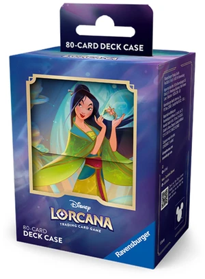 Deck Box: Disney Lorcana- Set 09- Fabled- Mulan Deck Box: Disney Lorcana- Set 09- Fabled- Mulan