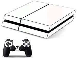 Lidstyles Console Skin Protector Kit Compatible with Playstation 4 White