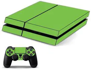 Lidstyles Console Skin Protector Kit Compatible with Playstation 4 Green