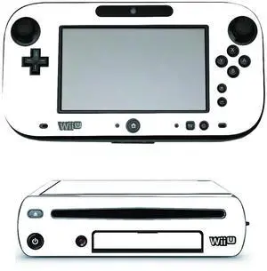 LidStyles Vinyl Protection Skin Kit Decal Sticker Compatible with Wii U Console WHITE